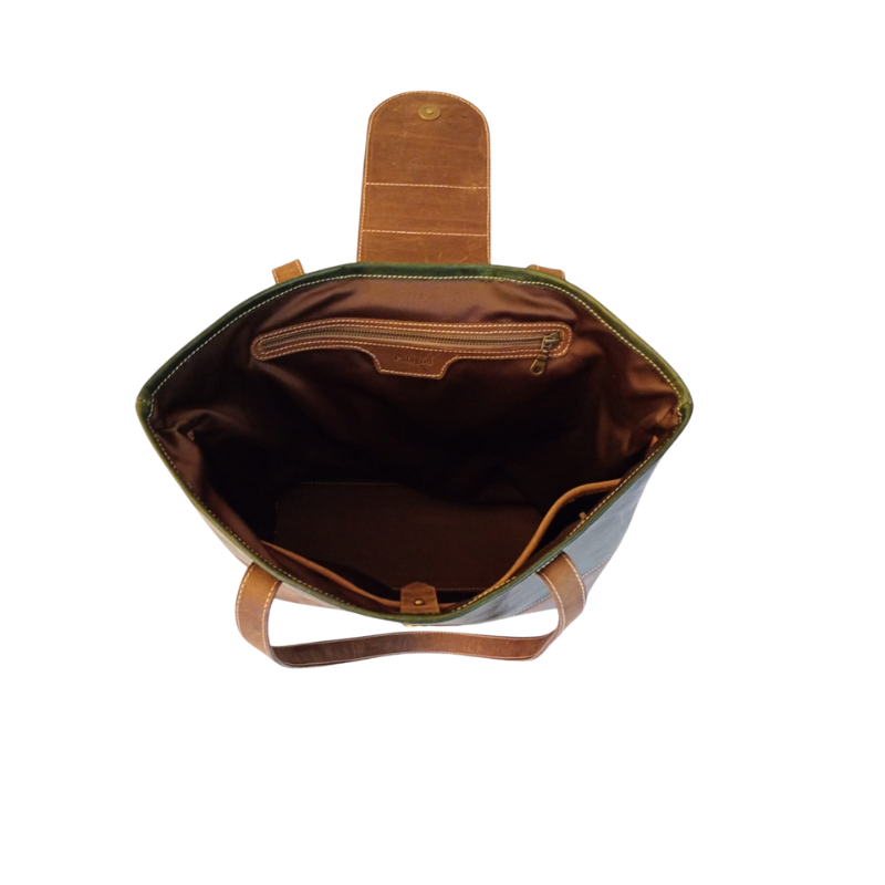 Bolso Tote Grande Canelo