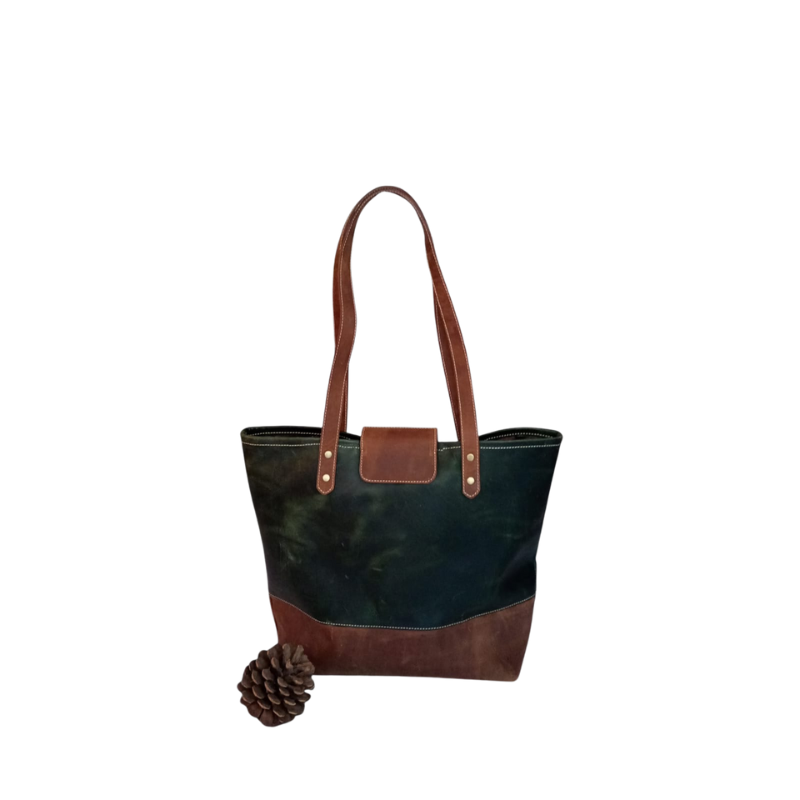Bolso Tote Grande Canelo